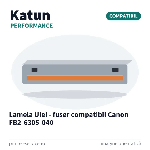 Lamela Ulei - fuser compatibil Canon FB2-6305-040 (Katun Performance)