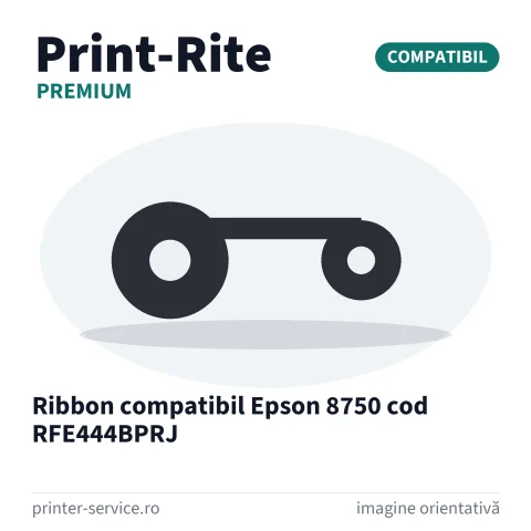 Ribbon compatibil Epson 8750 cod RFE444BPRJ (Print-Rite Premium)