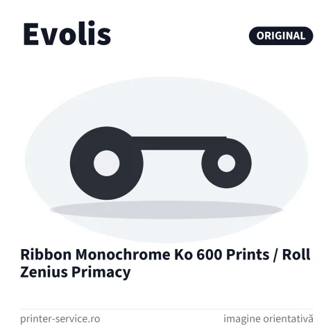 Ribbon Monochrome Ko 600 Prints / Roll Zenius Primacy