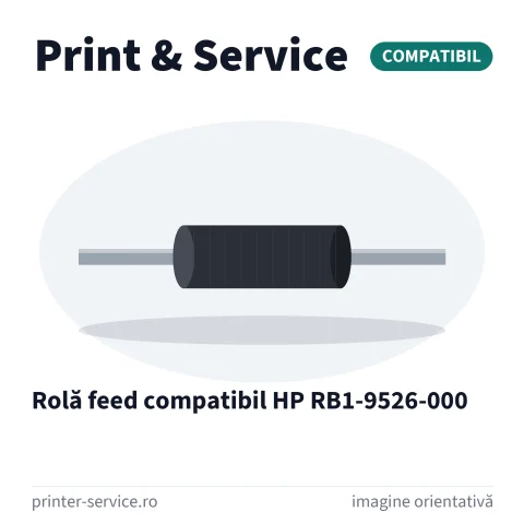 Rolă feed compatibil HP RB1-9526-000