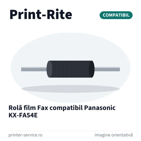 Rolă film Fax compatibil Panasonic KX-FA54E (Print-Rite)