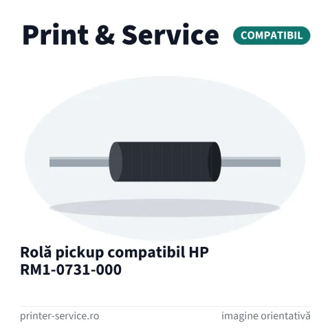 Rolă pickup compatibil HP RM1-0731-000