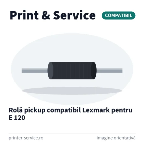 Rolă pickup compatibil Lexmark pentru E 120