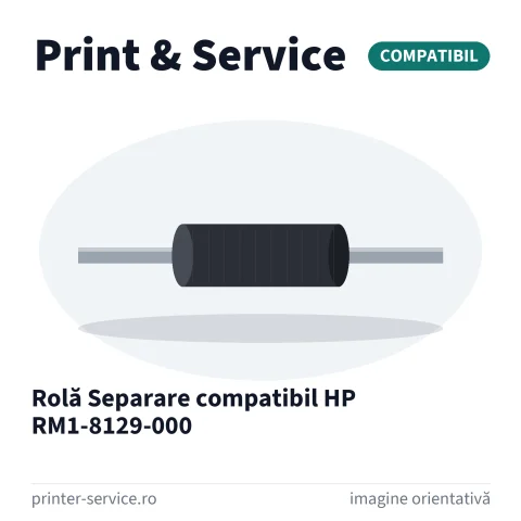 Rolă Separare compatibil HP RM1-8129-000