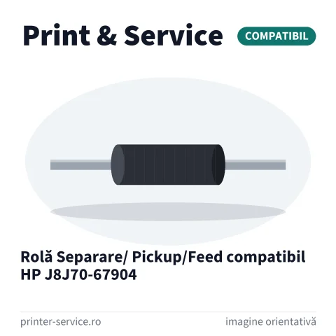 Rolă Separare/ Pickup/Feed compatibil HP J8J70-67904