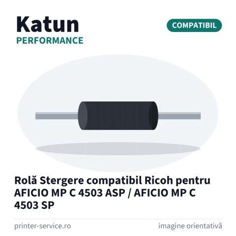 Rolă Stergere compatibil Ricoh pentru AFICIO MP C 4503 ASP / AFICIO MP C 4503 SP (Katun Performance)