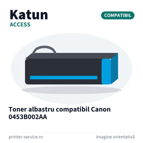 Toner albastru compatibil Canon 0453B002AA (Access by Katun)