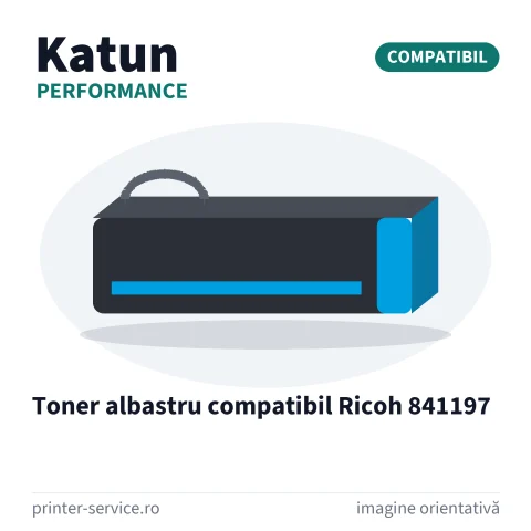 Toner albastru compatibil Ricoh 841197 (Katun Performance)