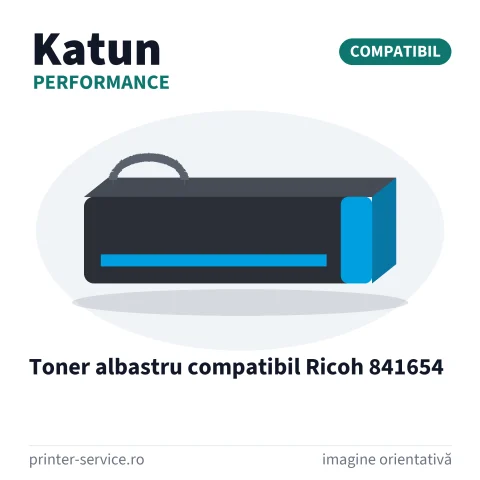 Toner albastru compatibil Ricoh 841654 (Katun Performance)