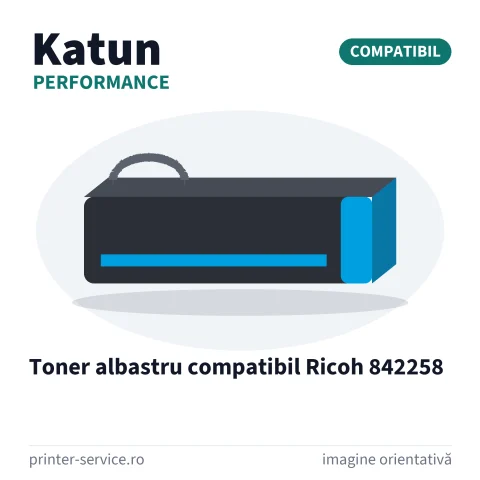 Toner albastru compatibil Ricoh 842258 (Katun Performance)