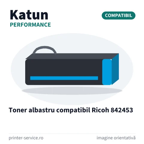 Toner albastru compatibil Ricoh 842453 (Katun Performance)