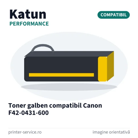Toner galben compatibil Canon F42-0431-600 (Katun Performance)