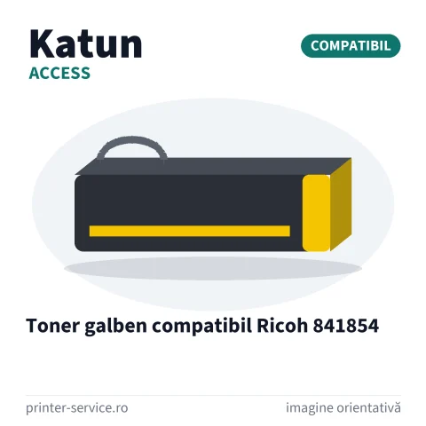 Toner galben compatibil Ricoh 841854 (Access by Katun)