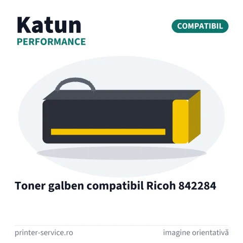 Toner galben compatibil Ricoh 842284 (Katun Performance)