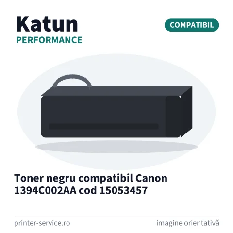 Toner negru compatibil Canon 1394C002AA cod 15053457 (Katun Performance)