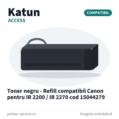 Toner negru - Refill compatibil Canon pentru IR 2200 / IR 2270 cod 15044279 (Access by Katun)