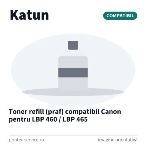 Toner refill (praf) compatibil Canon pentru LBP 460 / LBP 465 (Katun)