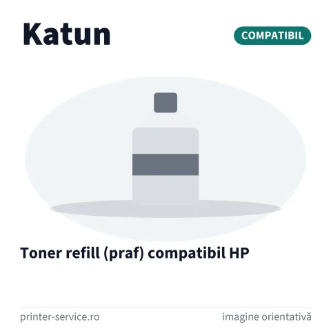 Toner refill (praf) compatibil HP (Katun)