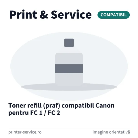 Toner refill (praf) compatibil Canon pentru FC 1 / FC 2