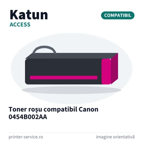Toner roșu compatibil Canon 0454B002AA (Access by Katun)