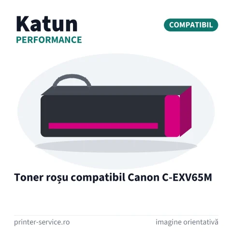 Toner roșu compatibil Canon C-EXV65M (Katun Performance)