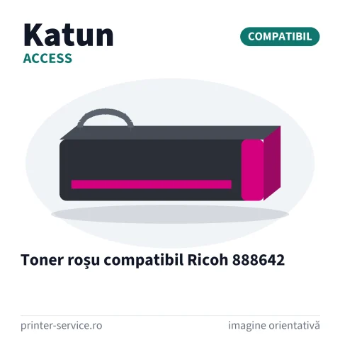 Toner roșu compatibil Ricoh 888642 (Access by Katun)