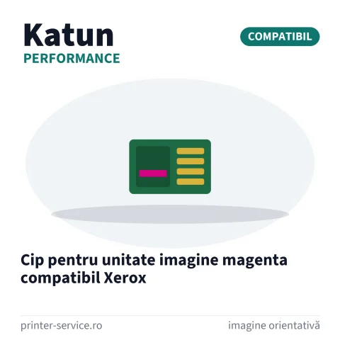 Cip pentru unitate imagine magenta compatibil Xerox (Katun Performance)