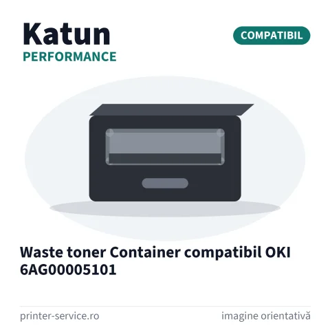 Waste toner Container compatibil OKI 6AG00005101 (Katun Performance)