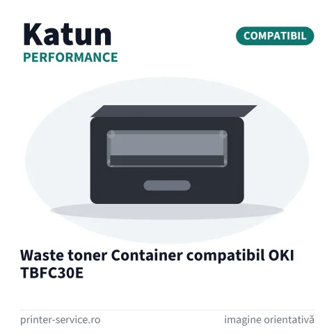 Waste toner Container compatibil OKI TBFC30E (Katun Performance)