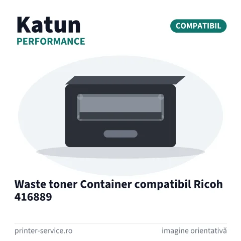 Waste toner Container compatibil Ricoh 416889 (Katun Performance)