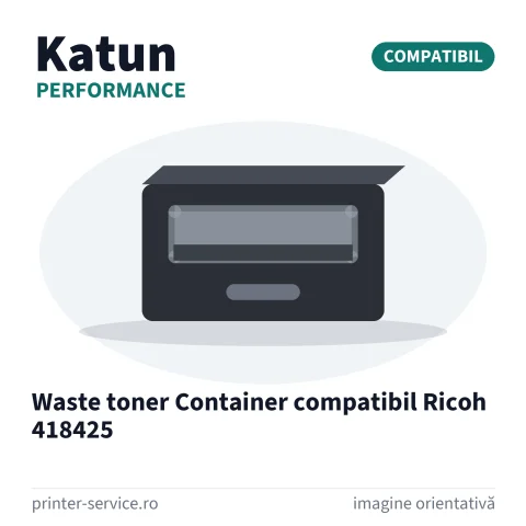 Waste toner Container compatibil Ricoh 418425 (Katun Performance)
