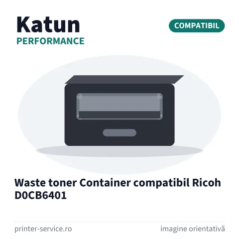 Waste toner Container compatibil Ricoh D0CB6401 (Katun Performance)