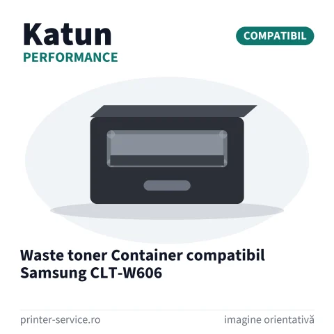 Waste toner Container compatibil Samsung CLT-W606 (Katun Performance)