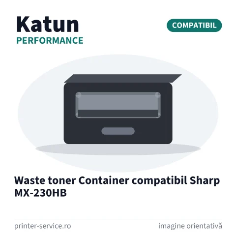 Waste toner Container compatibil Sharp MX-230HB (Katun Performance)