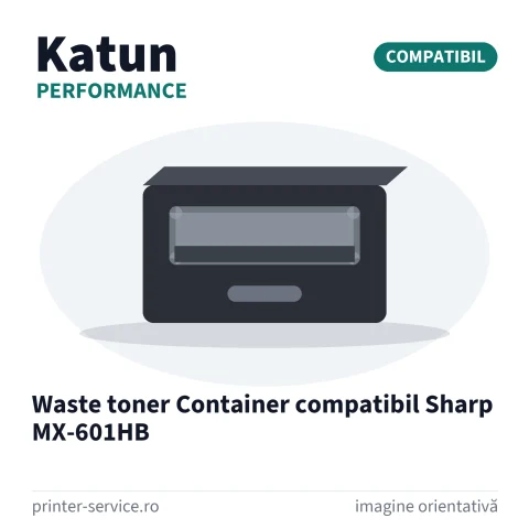 Waste toner Container compatibil Sharp MX-601HB (Katun Performance)