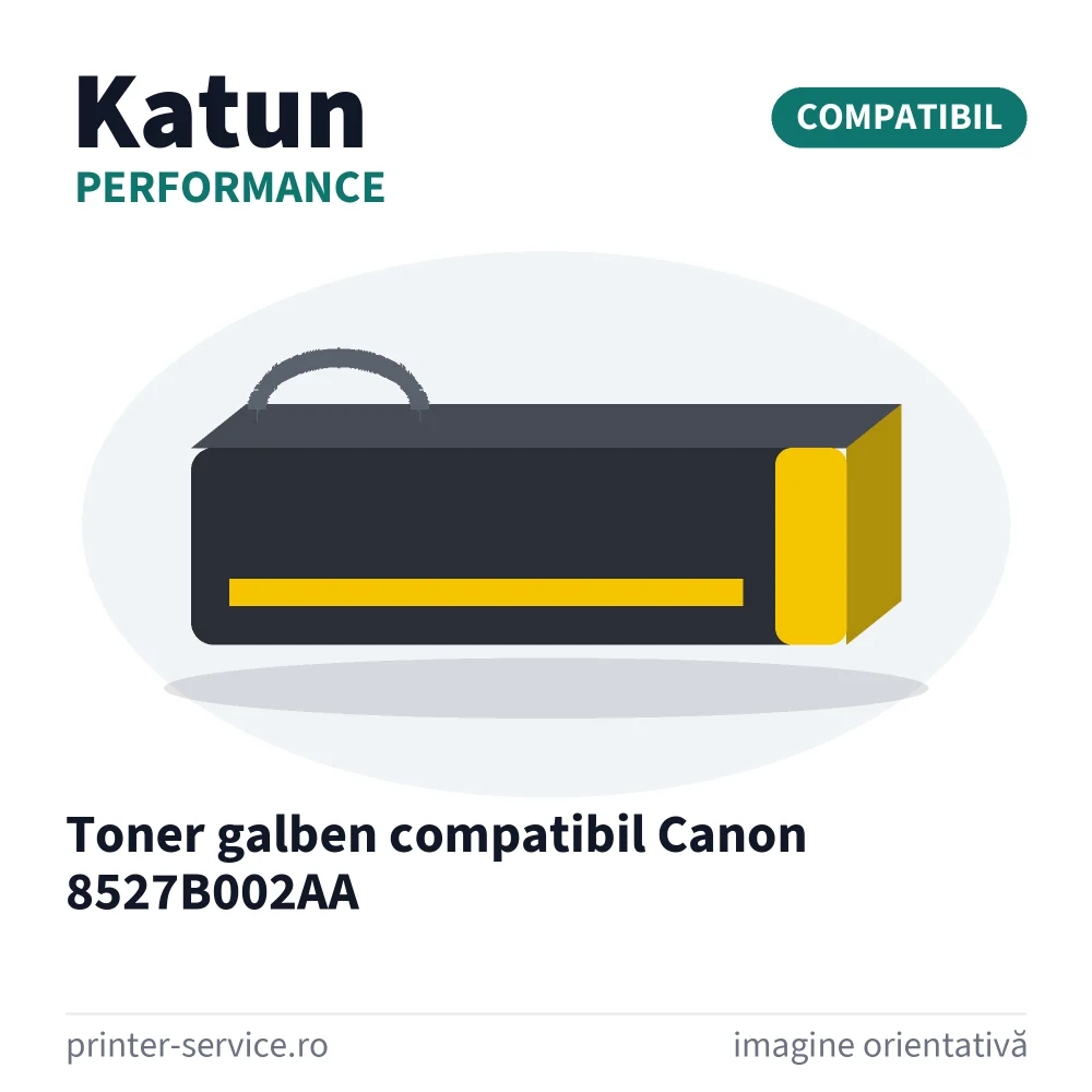 Toner galben compatibil Canon 8527B002AA (Katun Performance)