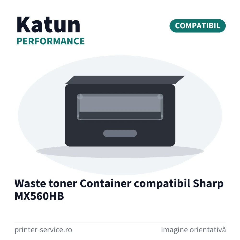 Waste toner Container compatibil Sharp MX560HB (Katun Performance)