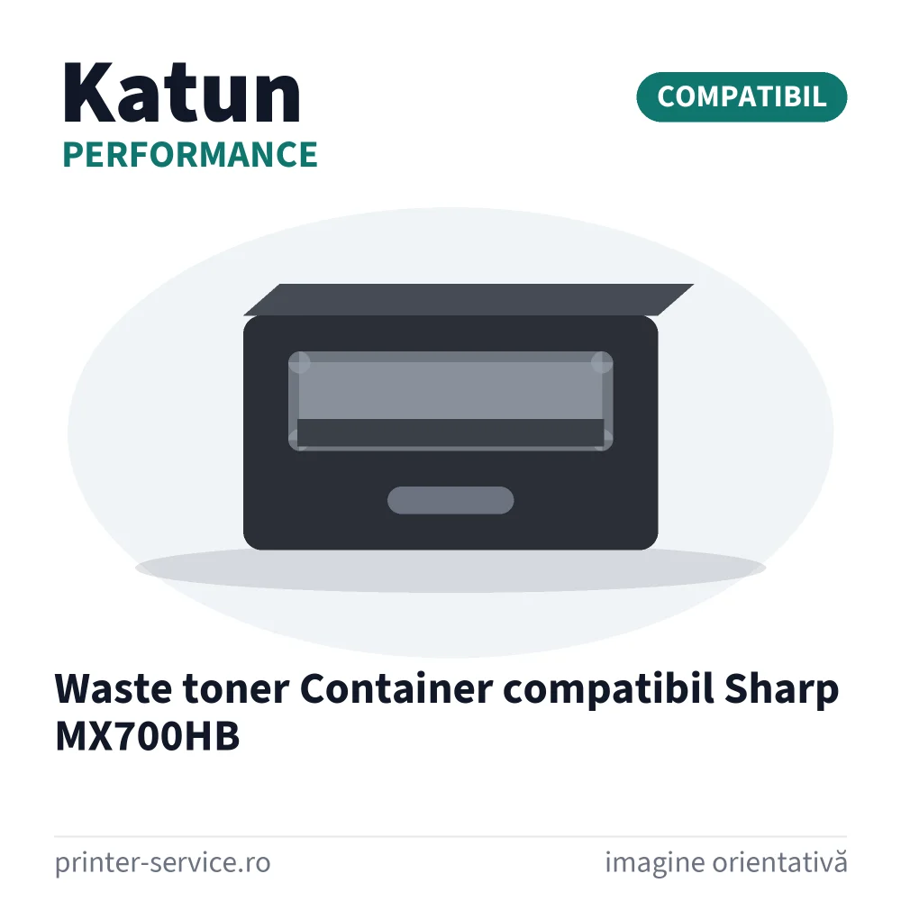 Waste toner Container compatibil Sharp MX700HB (Katun Performance)
