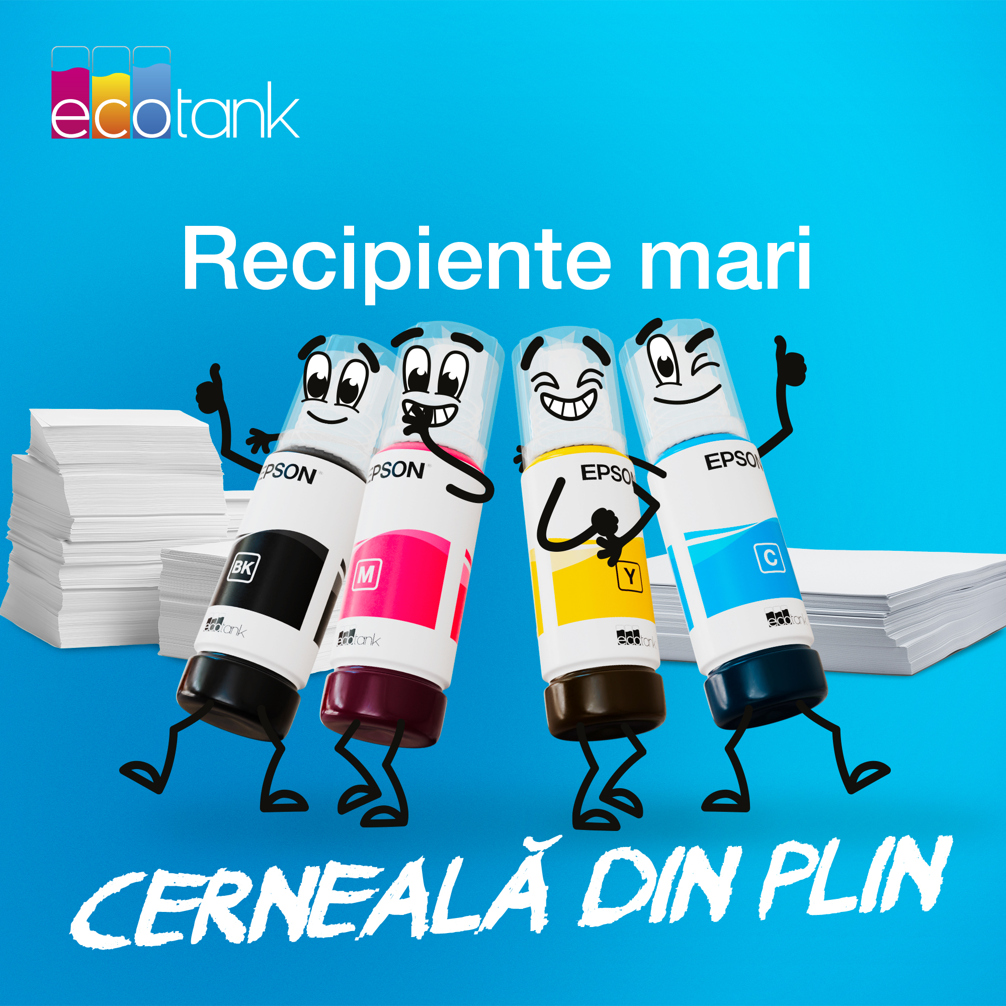 Epson 115 EcoTank Magenta ink bottle — poza 2