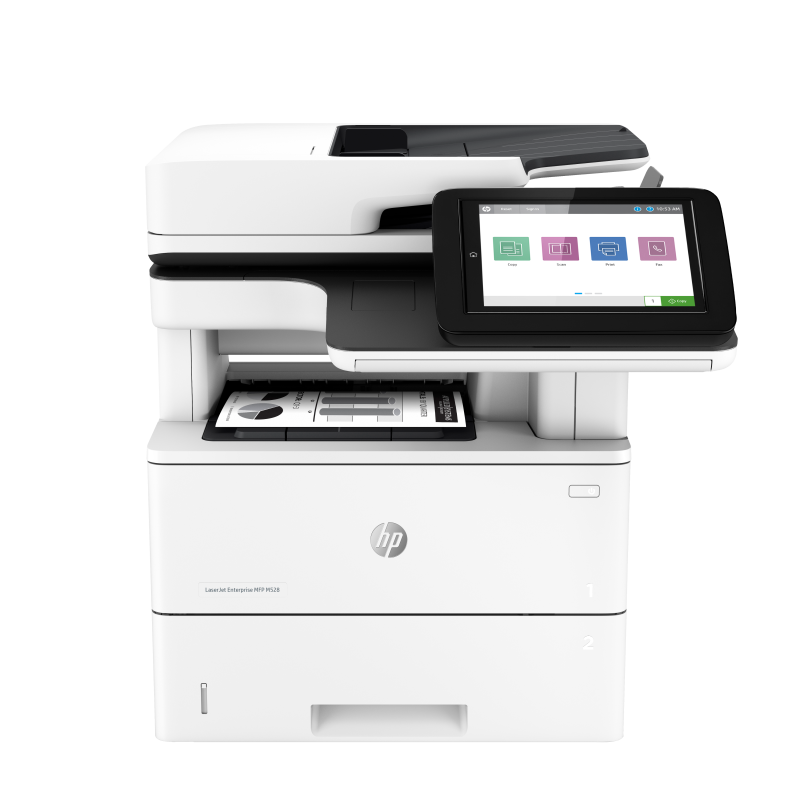 Multifunctional laser HP LaserJet Enterprise MFP M528dn, format A4, Monocrom, Duplex, USB + LAN + Wi-Fi