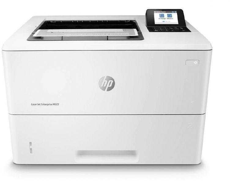 Imprimanta Laser HP LaserJet Enterprise M507dn, Monocrom, format A4, Duplex, USB + LAN