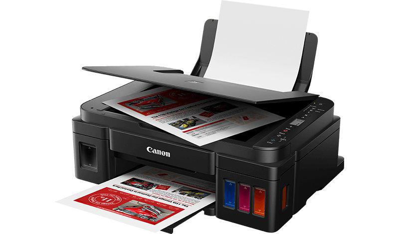 Multifunctional inkjet Canon PIXMA G3410, format A4, Color, USB + WIFI — poza 2