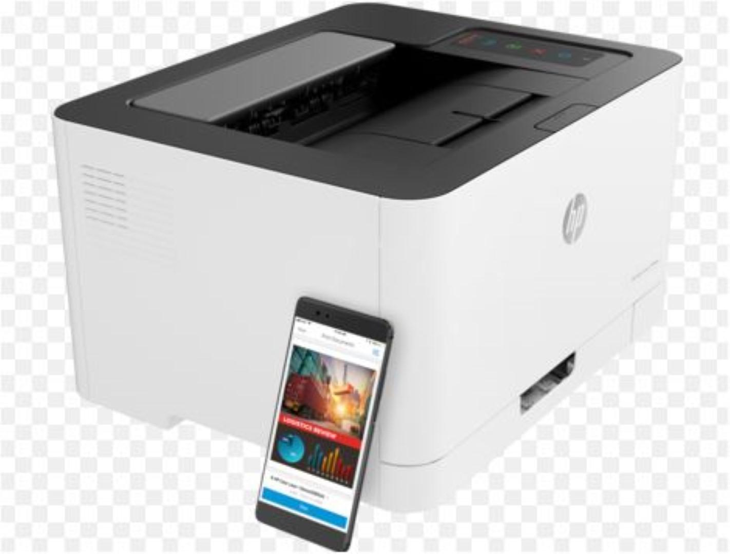Imprimanta Laser HP Color Laser 150nw, Color, format A4, Duplex, USB + LAN + Wi-Fi — poza 2