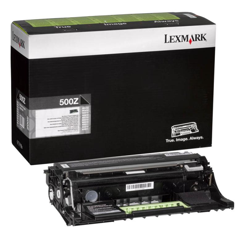 Drum unit LEXMARK 50F0Z00, Black