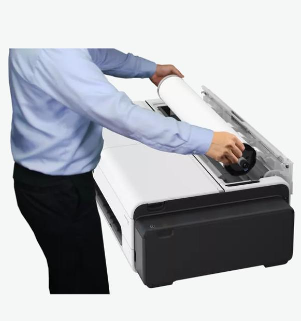 CANON TC-21 LARGE FORMAT PRINTER 24", 4 culori BK, C, M, Y, Apple AirPrint, Mopria, Chrome OS, Interfata: USB, Retea, WI-FI, Memorie: 1GB, Grosime hartie: 0.08mm - 0.28mm, Lungime printare: min.203.2mm, max. 4m, diametru maxim rola: 110mm, diamentu r — poza 2