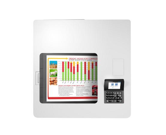 Imprimanta Laser HP LaserJet Enterprise M554dn, Color, format A4, Duplex, USB + LAN — poza 2
