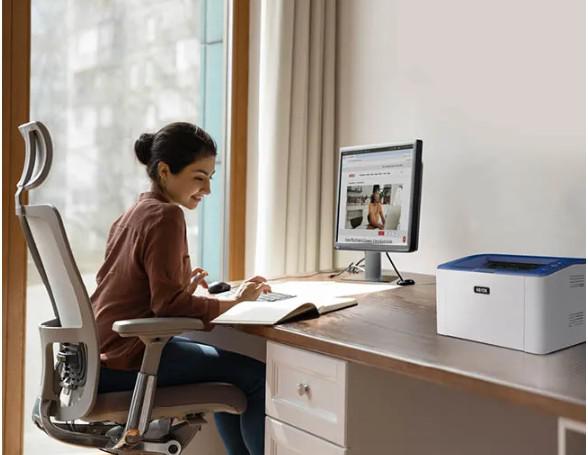 Imprimanta Laser XEROX B110V_BI, Monocrom, format A4, USB + LAN — poza 2