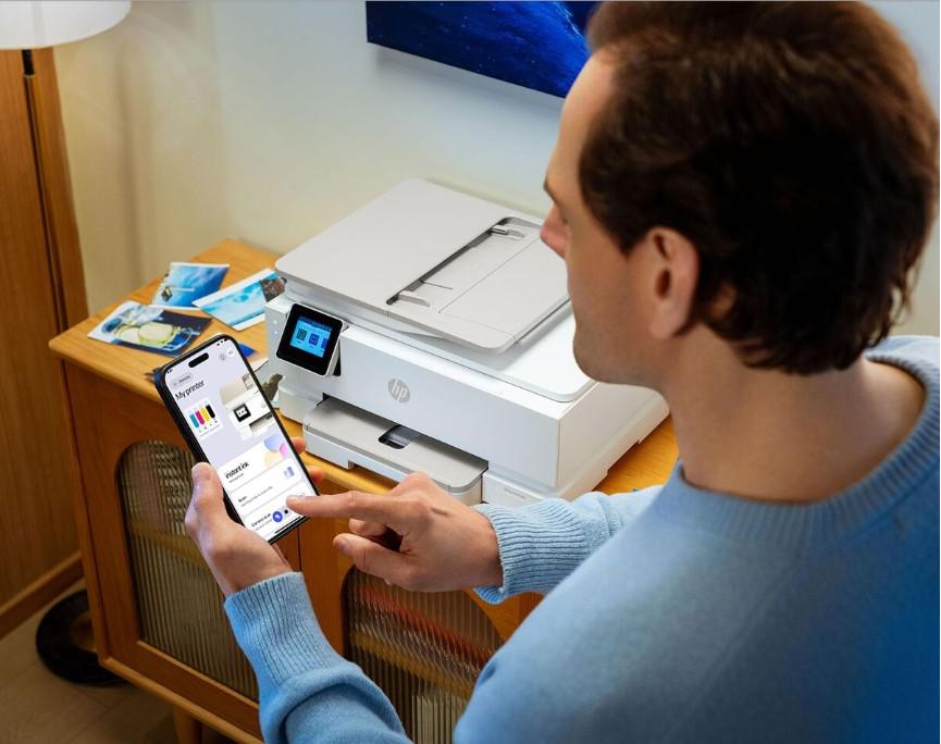 Multifunctional inkjet HP Envy Photo 7930, format A4, Color, Duplex, USB + WIFI — poza 2