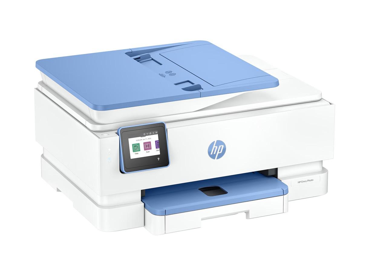 HP Envy Photo 7930 All-in-One Printer, A4, Color, Inkjet, Functii: Imprimare, scanare, copiere, Viteza imprimare; 22ppm mono, 20ppm color, Duplex, Volum lunar recomandat: 300-400 pagini, max. 1000 pagini, Rezolutie: pana la 4800 x 1200 dpi, Limbaje p — poza 5