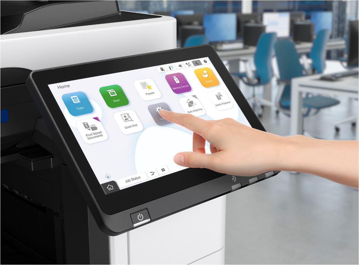 Multifunctional inkjet EPSON WorkForce Enterprise AM-C4000, format A3, Color, duplex, USB + LAN + Wi-Fi — poza 2